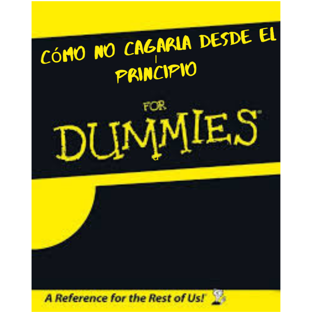 Inicio para dummies" encajaría aquí.